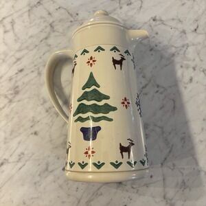 Vintage Pfaltzgraff Nordic Christmas Thermal Beverage Server Kitchen Drinks